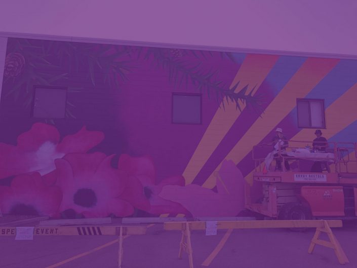 Boost Opportunity and Creativity Mural 'a new' day at King and McLeod