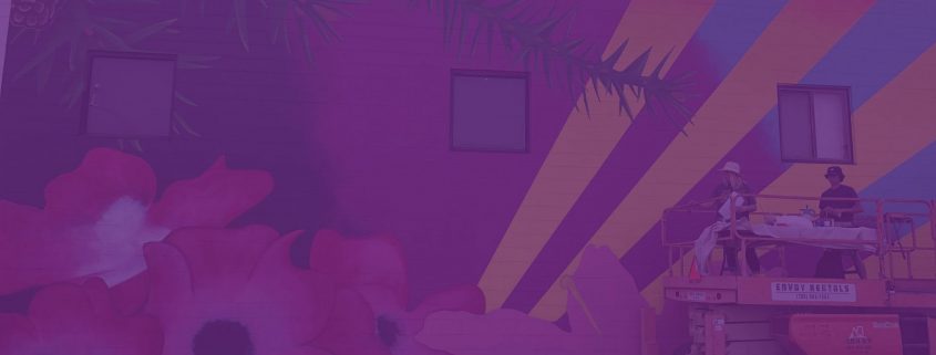 Mural 'a new' day at King and McLeod