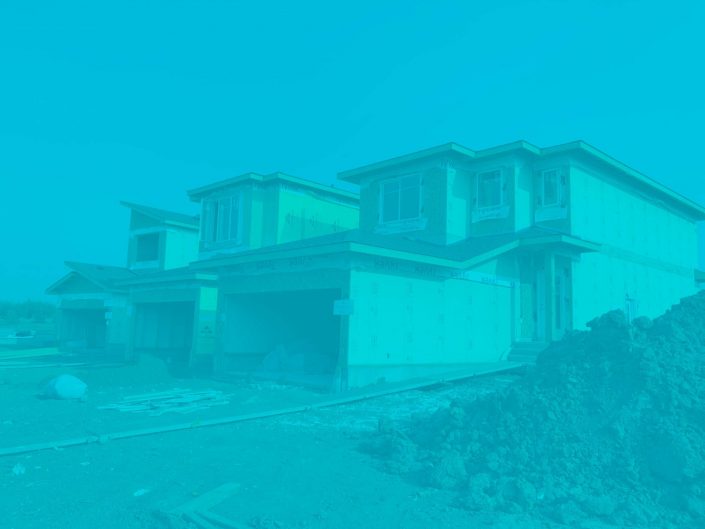 Economic well-being New homes being built in Spruce Grove