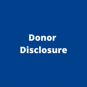 Donor Disclosure